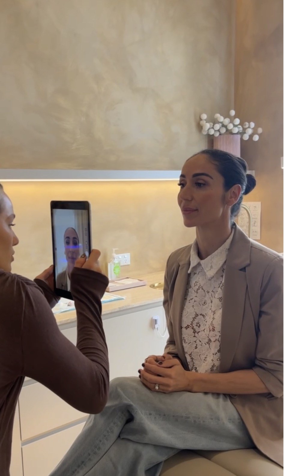 Clinical skin consultation at SKYNN Brisbane